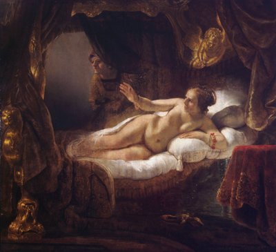 Danaë door Rembrandt van Rijn